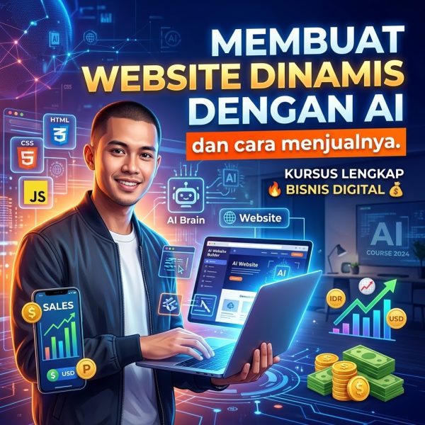 Membuat Website Dinamis dengan AI